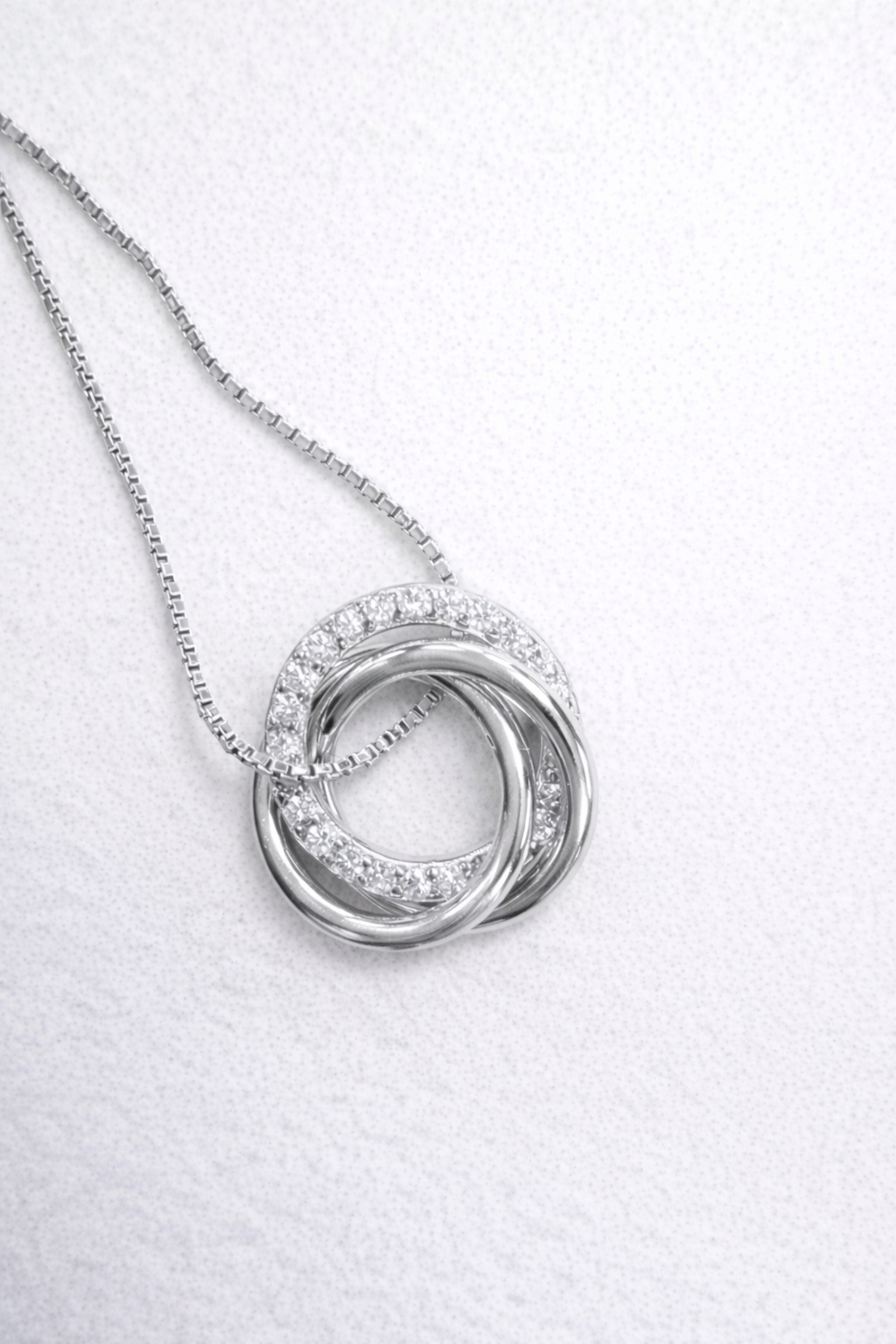 The Eternal Circles SilverNecklace